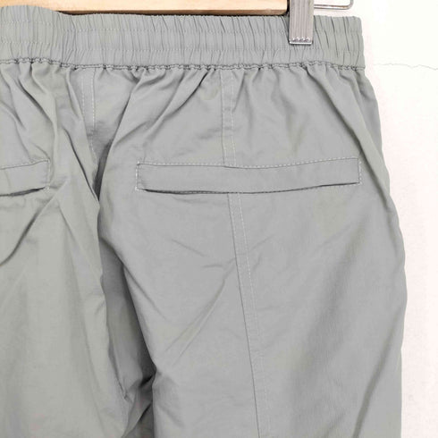 ストレイト STRAIIIGHT BACK SWITCH NYLON TRACK PANT GRAY メンズ L
