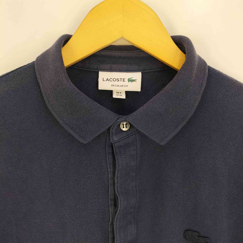 ラコステ LACOSTE レギュラーフィットストレッチパリポロシャツ メンズ import:M