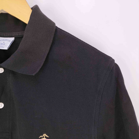 ブルックスブラザーズ BROOKS BROTHERS ロゴ刺繍 鹿の子 ポロシャツ メンズ import:M