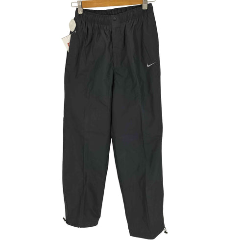 ナイキ NIKE 00S グレータグ CLIMA FIT スウッシュ ロゴ 裾ドローコード ポリ パンツ 2002年製 メンズ M
