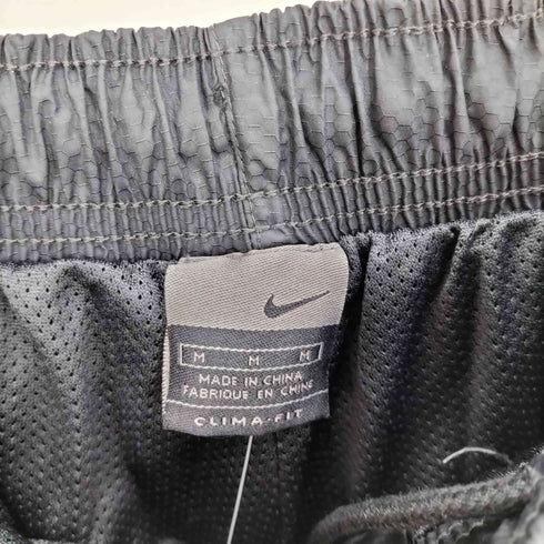 ナイキ NIKE 00S グレータグ CLIMA FIT スウッシュ ロゴ 裾ドローコード ポリ パンツ 2002年製 メンズ M