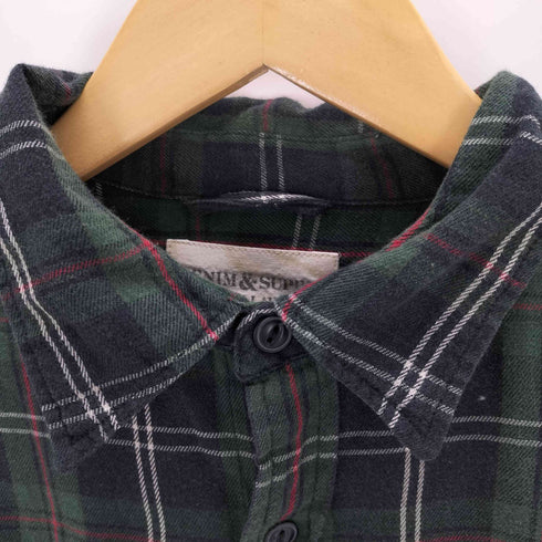 デニムアンドサプライ ラルフローレン DENIM & SUPPLY RALPH LAUREN ネコ目ボタン フラップポケットシャツ メンズ JPN:S