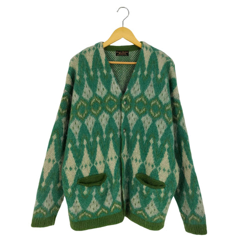 ジャーナルスタンダードホームステッド JOURNAL STANDARD J.S HOMESTEAD 5G KID-MOHAIR WJQ RETRO NORDIC C/D キッドモヘヤ レトロノルディック カーディガン メンズ JPN:L
