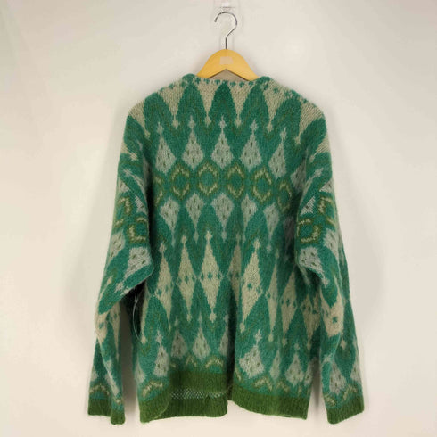 ジャーナルスタンダードホームステッド JOURNAL STANDARD J.S HOMESTEAD 5G KID-MOHAIR WJQ RETRO NORDIC C/D キッドモヘヤ レトロノルディック カーディガン メンズ JPN:L