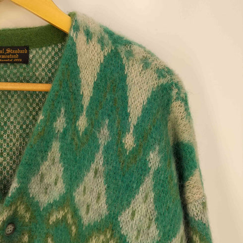 ジャーナルスタンダードホームステッド JOURNAL STANDARD J.S HOMESTEAD 5G KID-MOHAIR WJQ RETRO NORDIC C/D キッドモヘヤ レトロノルディック カーディガン メンズ JPN:L