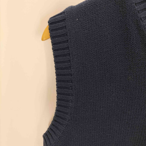 ポロバイラルフローレン Polo by RALPH LAUREN 香港製 ポニー刺繍 コットン Vネックベスト メンズ JPN:M