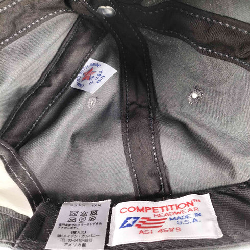 プラージュ PLAGE competition wear 別注 10周年 USA製 6パネル キャップ メンズ