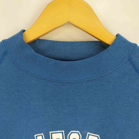 ソフィー SOFFE 80-90s USA製 カレッジロゴプリント ラグラン クルーネックスウェット メンズ import:XL