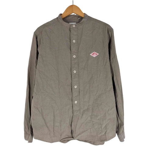 ダントン DANTON 20AW コットンツイルバンドカラーシャツ メンズ 40