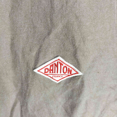 ダントン DANTON 20AW コットンツイルバンドカラーシャツ メンズ 40