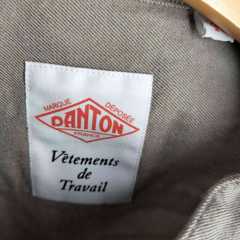 ダントン DANTON 20AW コットンツイルバンドカラーシャツ メンズ 40