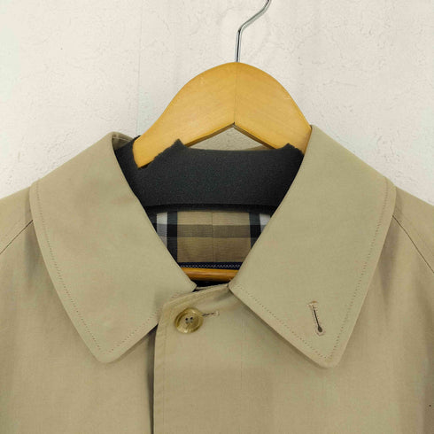 バーバリーズ BURBERRYS MADE IN ENGLAND 裏地ノヴァチェック コットントレンチコート メンズ