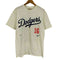 ナツメグ NUTMEG 90S USA製 ベースボール チーム ロゴ プリント ナンバリング 16 S/S Tシャツ 1995年製 メンズ import:L