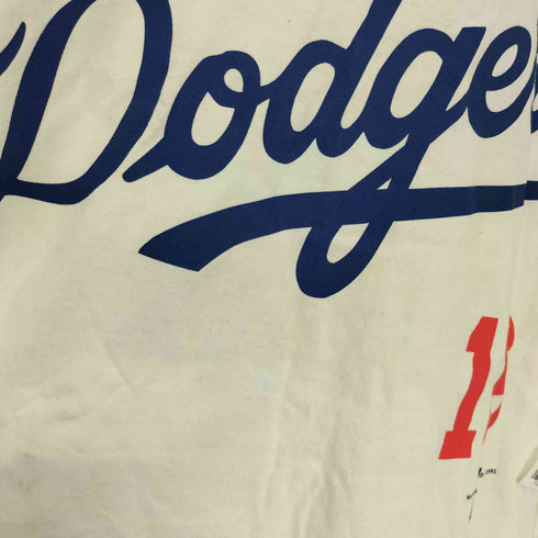 ナツメグ NUTMEG 90S USA製 ベースボール チーム ロゴ プリント ナンバリング 16 S/S Tシャツ 1995年製 メンズ import:L