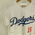 ナツメグ NUTMEG 90S USA製 ベースボール チーム ロゴ プリント ナンバリング 16 S/S Tシャツ 1995年製 メンズ import:L