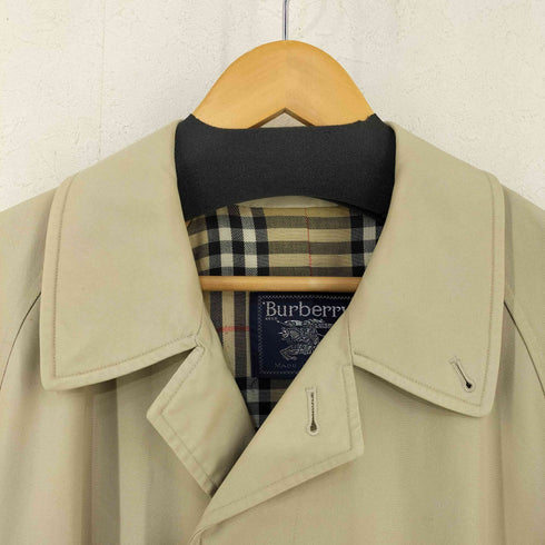 バーバリーズ BURBERRYS MADE IN ENGLAND 裏地ノヴァチェック コットントレンチコート メンズ