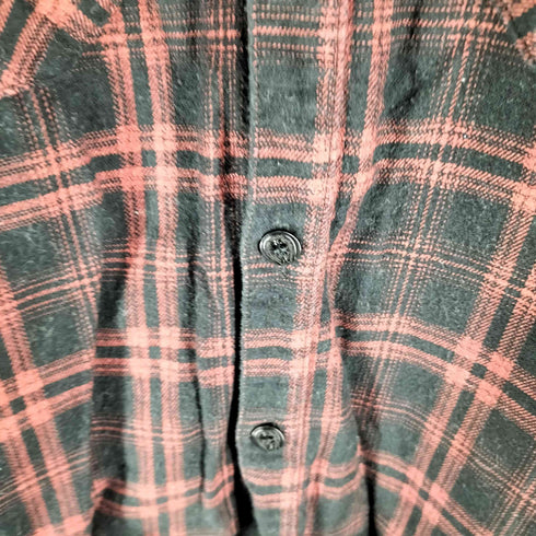 クライミー THE CRIMIE ワッペン刺繍 コットン100 ヘビーウェイト L/S チェックシャツ メンズ JPN:M