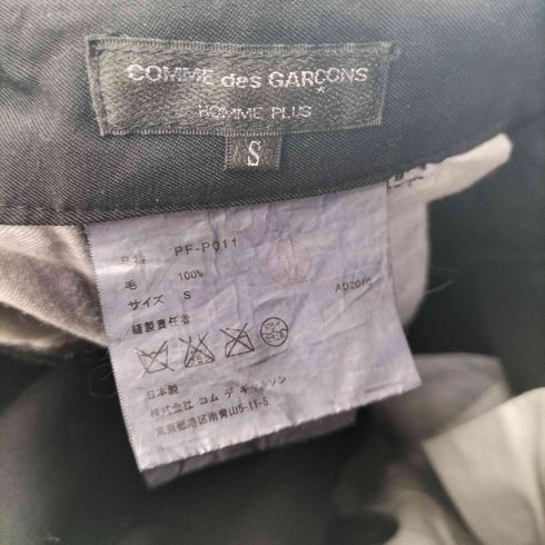 コムデギャルソンオムプリュス COMME des GARCONS HOMME PLUS AD2010 10AW Protection期 ウールギャバ 二―パッド スラックス メンズ JPN:S