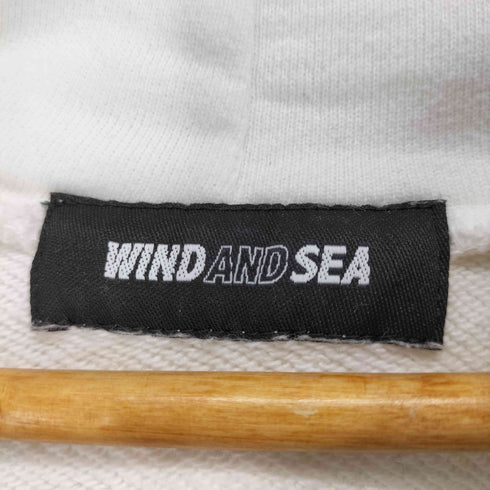 ウィンダンシー WIND AND SEA 両面ラバープリントプルオーバーパーカー メンズ JPN:L