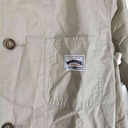 WORLDWORKERS コットン100 L/S ワークシャツ メンズ JPN:M