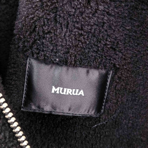 ムルーア MURUA オーバーカラーショートフェイクムートン レディース FREE