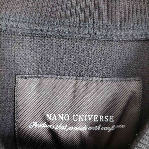 ナノユニバース NANO universe 21SS ミラノリブMA-1ブルゾン メンズ JPN:M