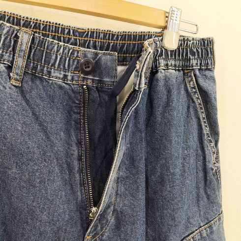 アンダーカバー UNDERCOVER デニムコンバーチブルワイドカーゴパンツ メンズ S