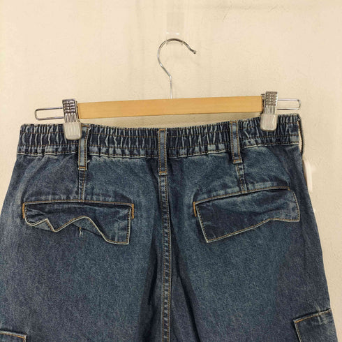 アンダーカバー UNDERCOVER デニムコンバーチブルワイドカーゴパンツ メンズ S
