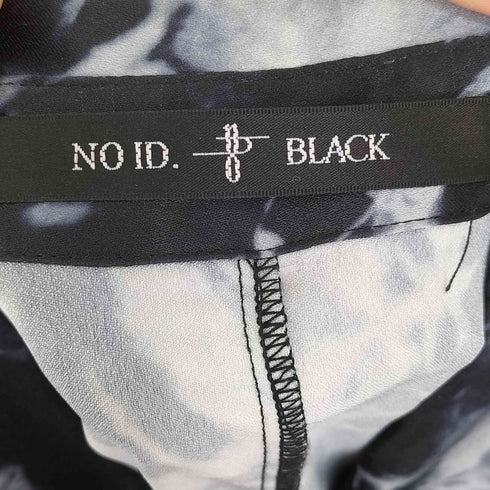 ノーアイディーブラック NO ID.BLACK ネクタイ付ネックギャザーBIG-SH メンズ ONE SIZE