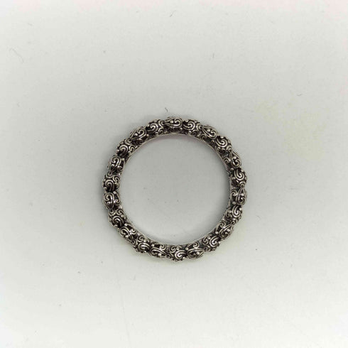 Gerochristo Band ring in Sterling silver 20388 メンズ 15号