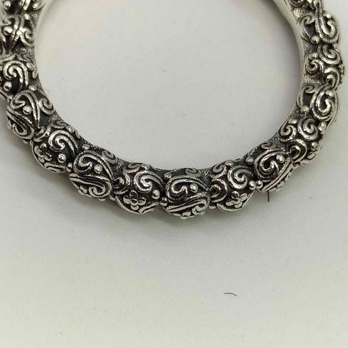 Gerochristo Band ring in Sterling silver 20388 メンズ 15号