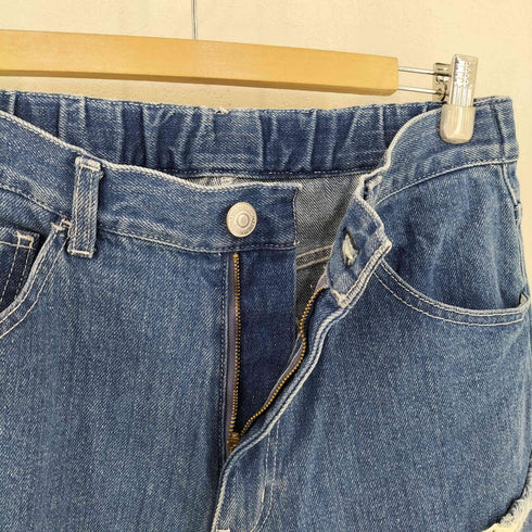 アズールバイマウジー AZUL by moussy DENIMフリンジワイド メンズ FREE