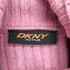 ダナキャランニューヨーク DKNY 00S ロゴデザインタートルネックニット レディース S