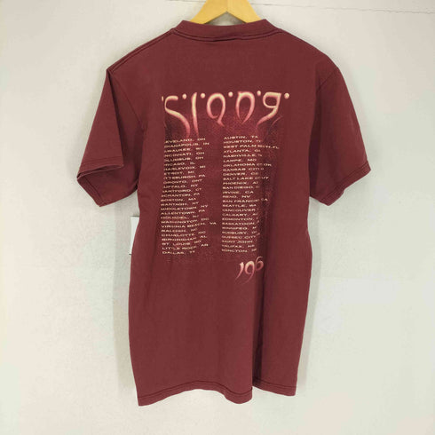 タルテックス TULTEX 90s 1996 def leppard SLONG 両面プリント バンド Tシャツカットソー メンズ L