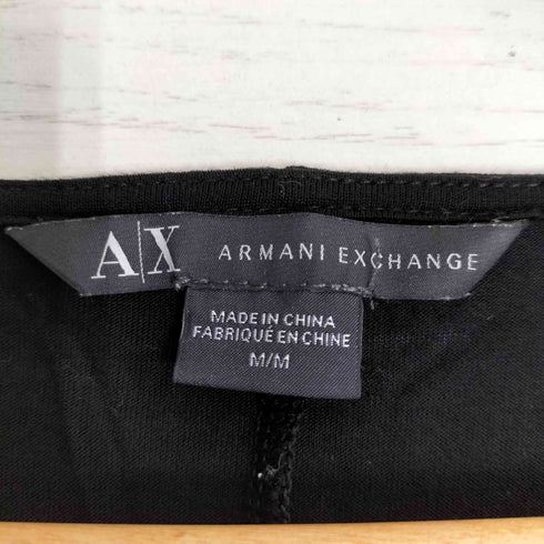 アルマーニエクスチェンジ ARMANI EXCHANGE 袖スパンコール Tシャツ レディース import:M