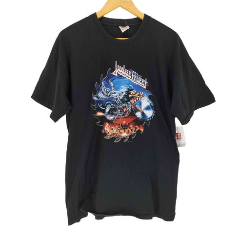 フルーツオブザルーム FRUIT OF THE LOOM 00s 2004 judas priest 両面プリント バンドTシャツ カットソー メンズ XL