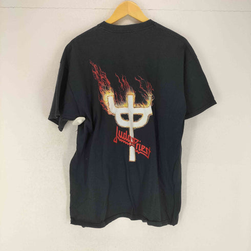 フルーツオブザルーム FRUIT OF THE LOOM 00s 2004 judas priest 両面プリント バンドTシャツ カットソー メンズ XL