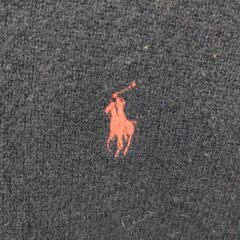 ポロバイラルフローレン Polo by RALPH LAUREN 90Sポニー刺繍Vネックウールニット メンズ JPN:L