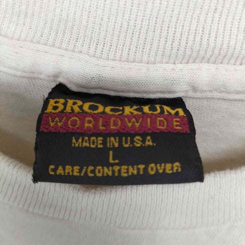 ブロッカム BROCKUM 90s 1995 tour Jon グラフィックプリント バンド 半袖Tシャツ カットソー メンズ L
