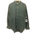 ギャップ Gap 90-00S OLD 白タグ L/S タータンチェック ボタンダウンシャツ メンズ import:M