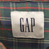 ギャップ Gap 90-00S OLD 白タグ L/S タータンチェック ボタンダウンシャツ メンズ import:M