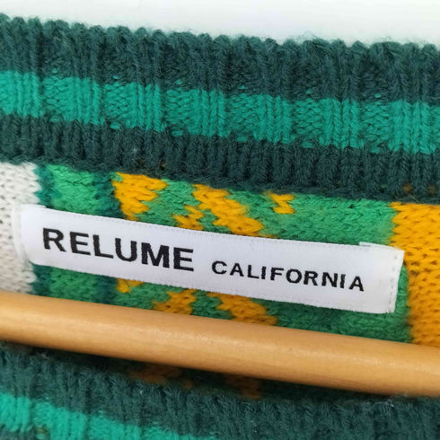 ジャーナルスタンダードレリューム JOURNAL STANDARD relume 22AW CALIFORNIA 3Dニット メンズ JPN:L