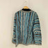 クージー COOGI CUGGI 80s 旧タグ MADE IN AUSTRALIA 3Dコットンニットカーディガン メンズ import:L