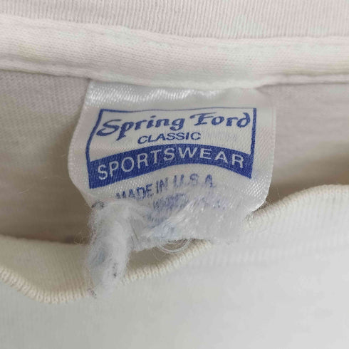 Spring Ford 90-00s USA製 NRBQ 両面プリント バンド Tシャツ カットソー メンズ