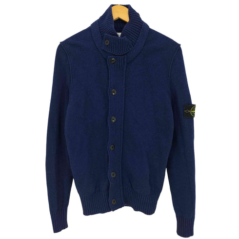 ストーンアイランド STONE ISLAND スタンドカラー ニットカーディガン メンズ import:M