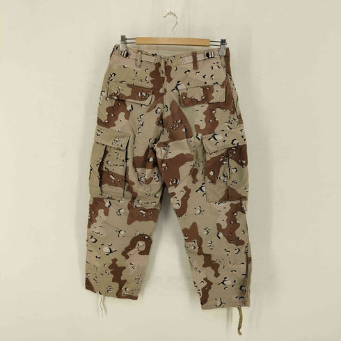 ユーエスアーミー U.S. ARMY 80s 86年会計 チョコチップカモ BDUカーゴパンツ メンズ SMALL-REGULAR
