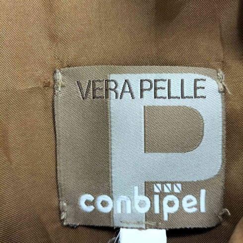 VERA PELLE レースアップデザインスウェードシャツジャケット レディース 44