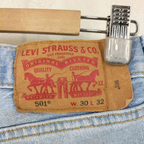 リーバイス Levis 501 ボタンフライデニム ボタン裏4985 メンズ 30/32