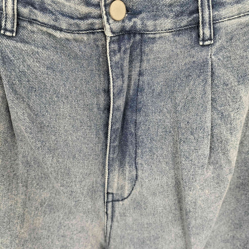 モノマート MONO-MART ヴィンテージメイクタックフレアデニムパンツ メンズ JPN:L