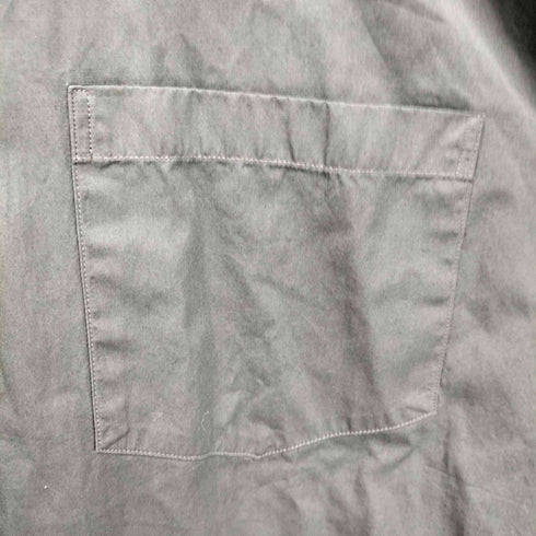 ジャーナルスタンダードトライセクト JOURNAL STANDARD TRISECT The FAT Shirt 製品染め ビッグシルエット ボタンダウン L/S シャツ メンズ JPN:M